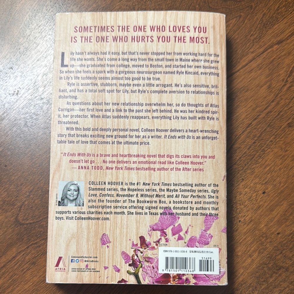 Colleen Hoover Paperback - Picture 2 of 3
